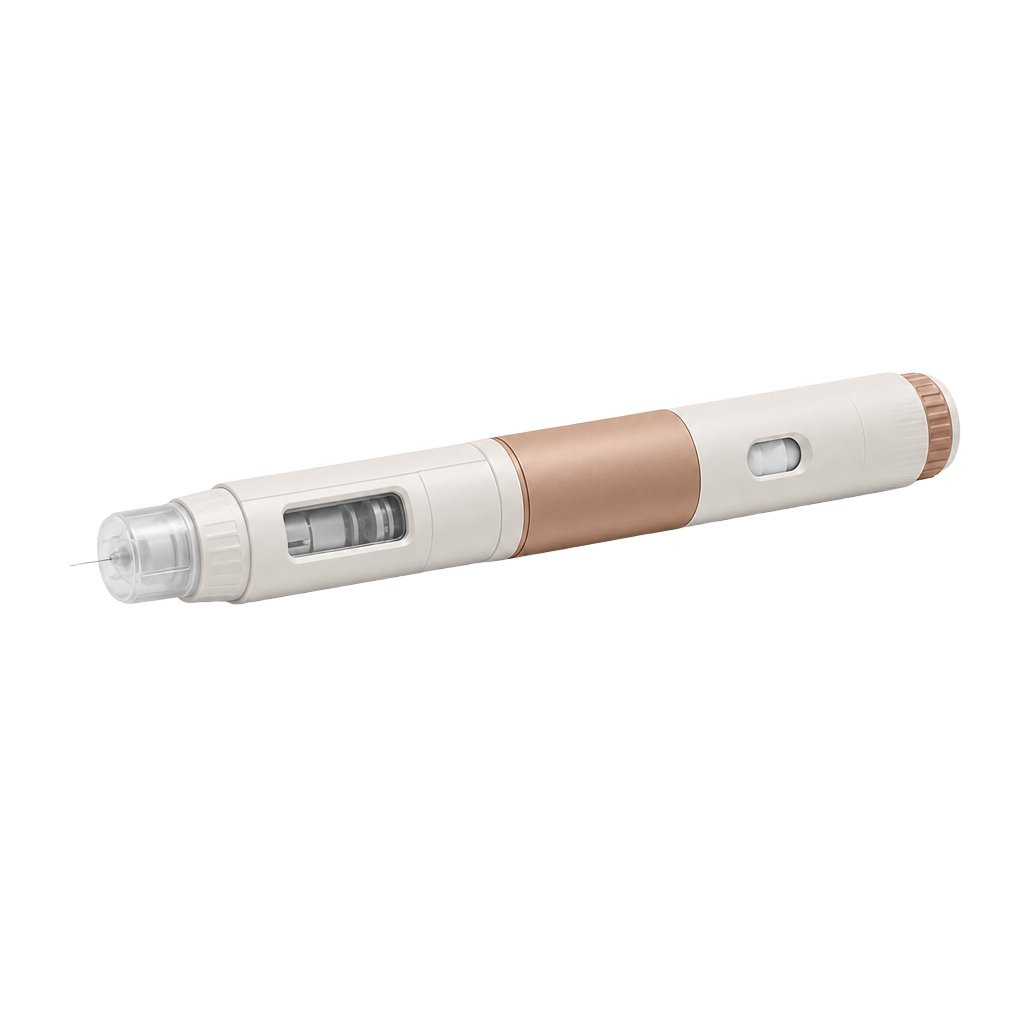 Pluma aplicadora de medicamento GLP-1 de patente